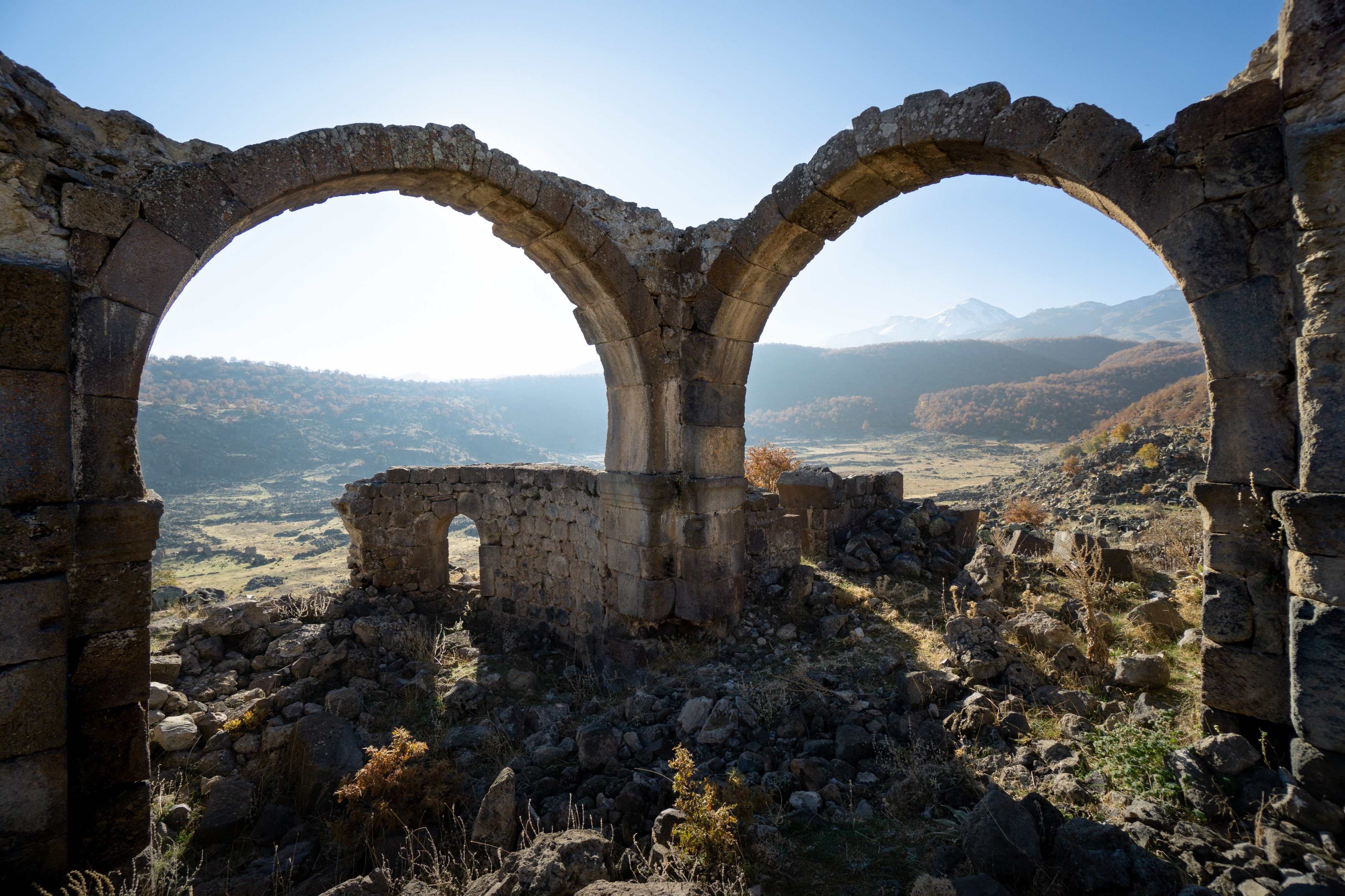 The Ruined City of Nora and Village of Helvadere