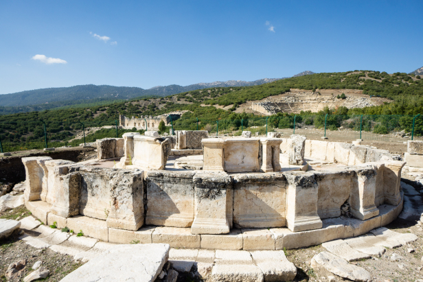 Kibyra Ancient City Medusa Mosaic